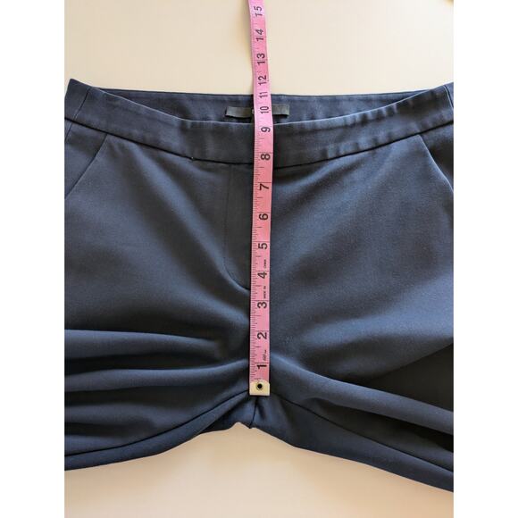 Tibi New York Pants Trousers Slim Ankle Career Office Work Navy Blue Size 4 - Picture 12 of 13